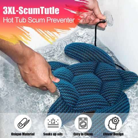 ANSLCA 3XL-Scum Turtle detalle de costuras robustas que garantizan durabilidad