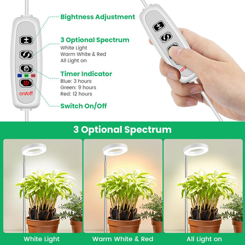 Aokrean brazo ajustable mostrando altura máxima y flexibilidad de uso
