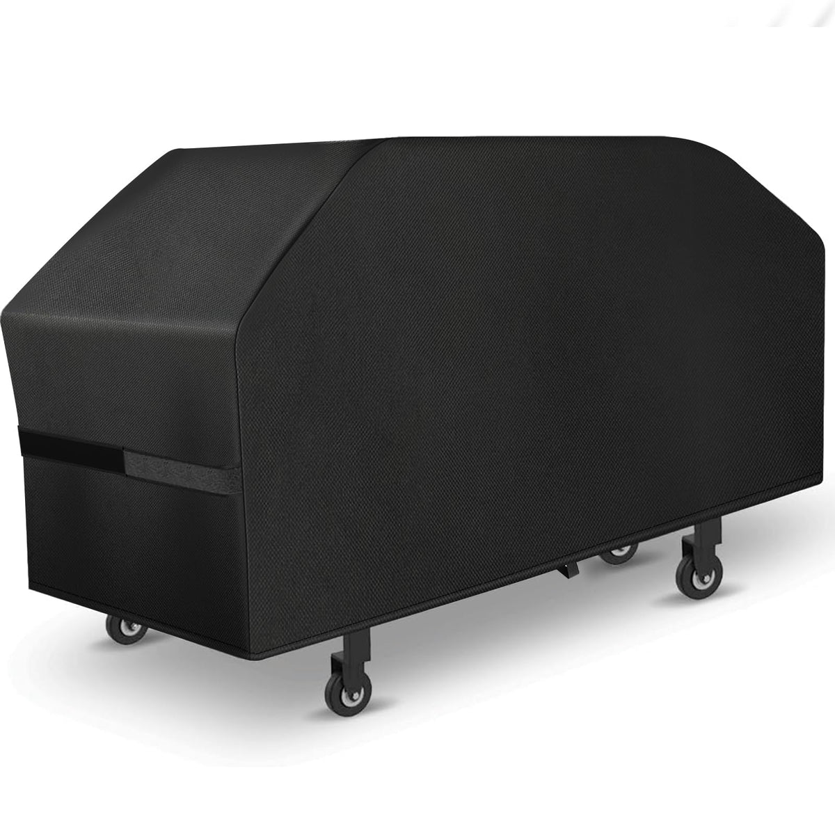 Aoretic vista frontal de la funda protegiendo griddle, protección completa