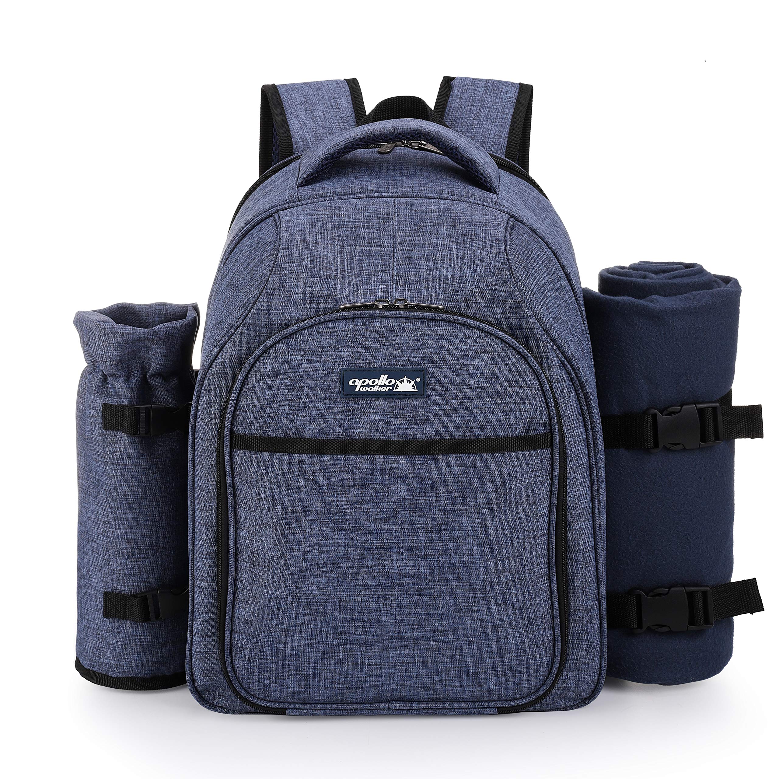apollo walker tirantes acolchados y respaldo ergonómico, comodidad para caminatas largas