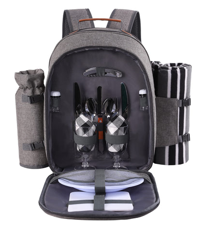 apollo walker interior con compartimentos térmicos y bolsa desmontable para limpieza fácil