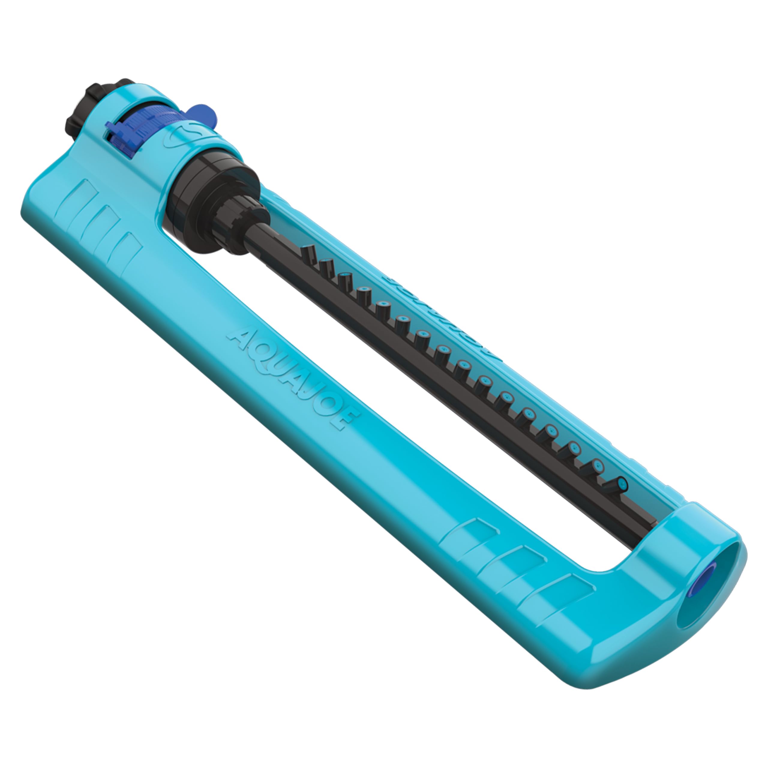 Aqua Joe base metálica extra grande que aporta estabilidad en césped