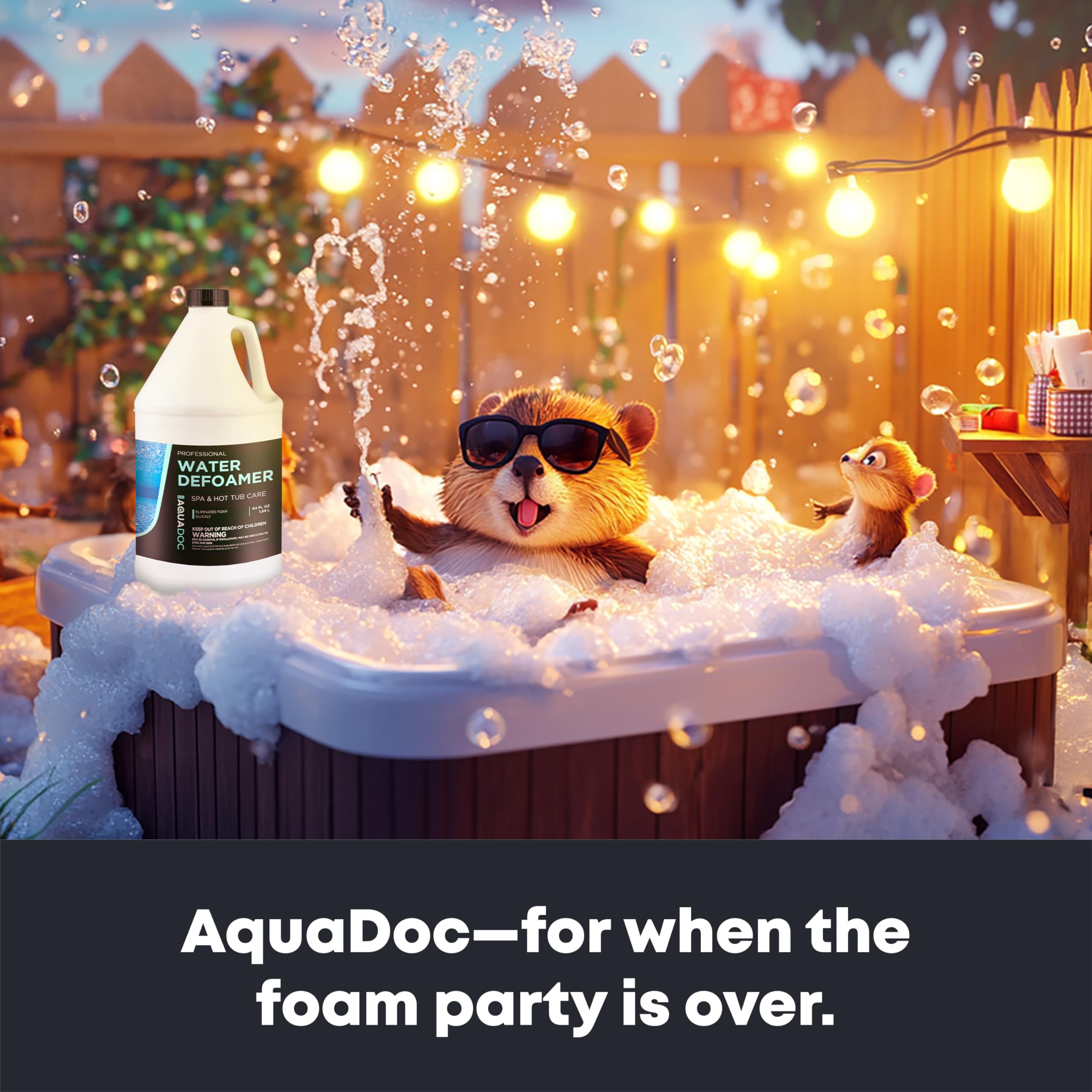 MAV AquaDoc etiqueta detallada con instrucciones claras y beneficios