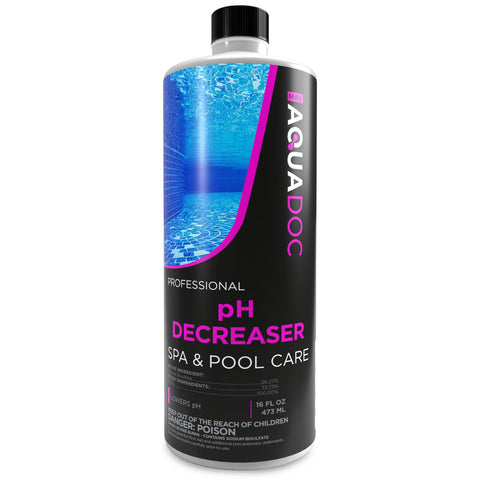AquaDoc frente del envase 16 oz mostrando diseño y claridad de uso
