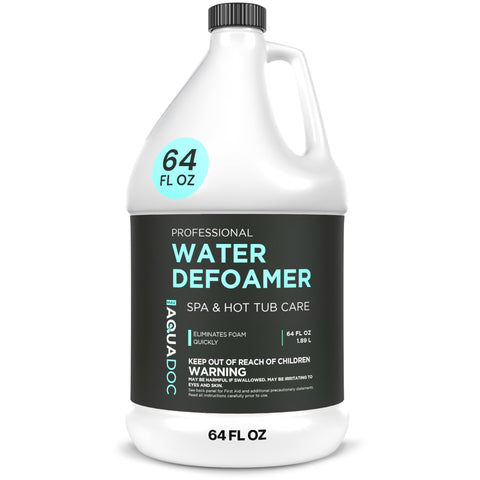 MAV AquaDoc botella frontal 64 oz muestra tamaño y etiqueta