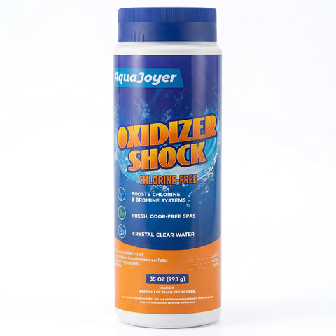 AquaJoyer frente del envase 35 oz mostrando presentación y uso práctico