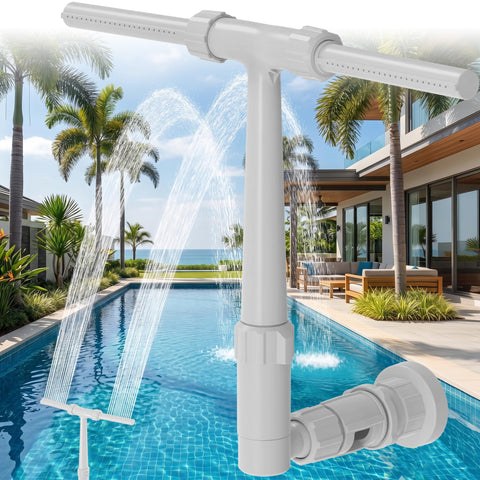 AquaJoyer vista frontal del accesorio para fuente, mejora estética inmediata