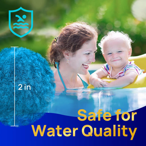 AQUASTRONG comparación visual con 50 lbs de arena, ahorro de espacio y peso