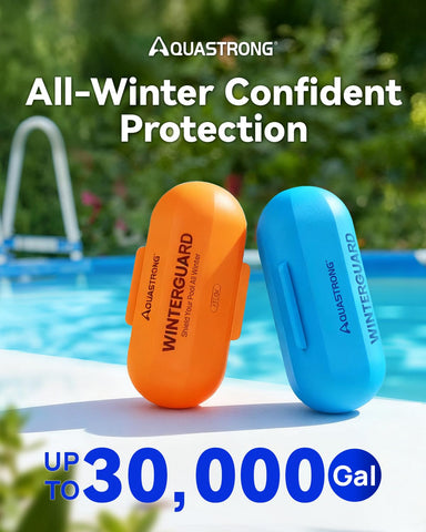 AQUASTRONG etiqueta con instrucciones claras y seguridad para usuarios