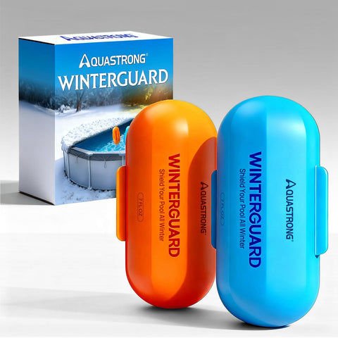 AQUASTRONG empaque frontal mostrando el kit y beneficio de protección