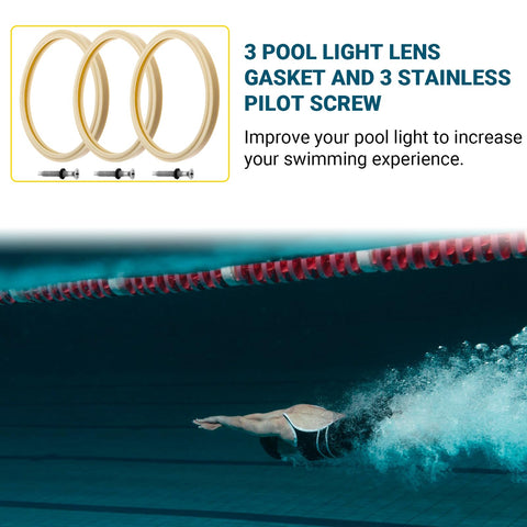 AR-PRO juntas en contexto de piscina iluminada demostrando rendimiento estético
