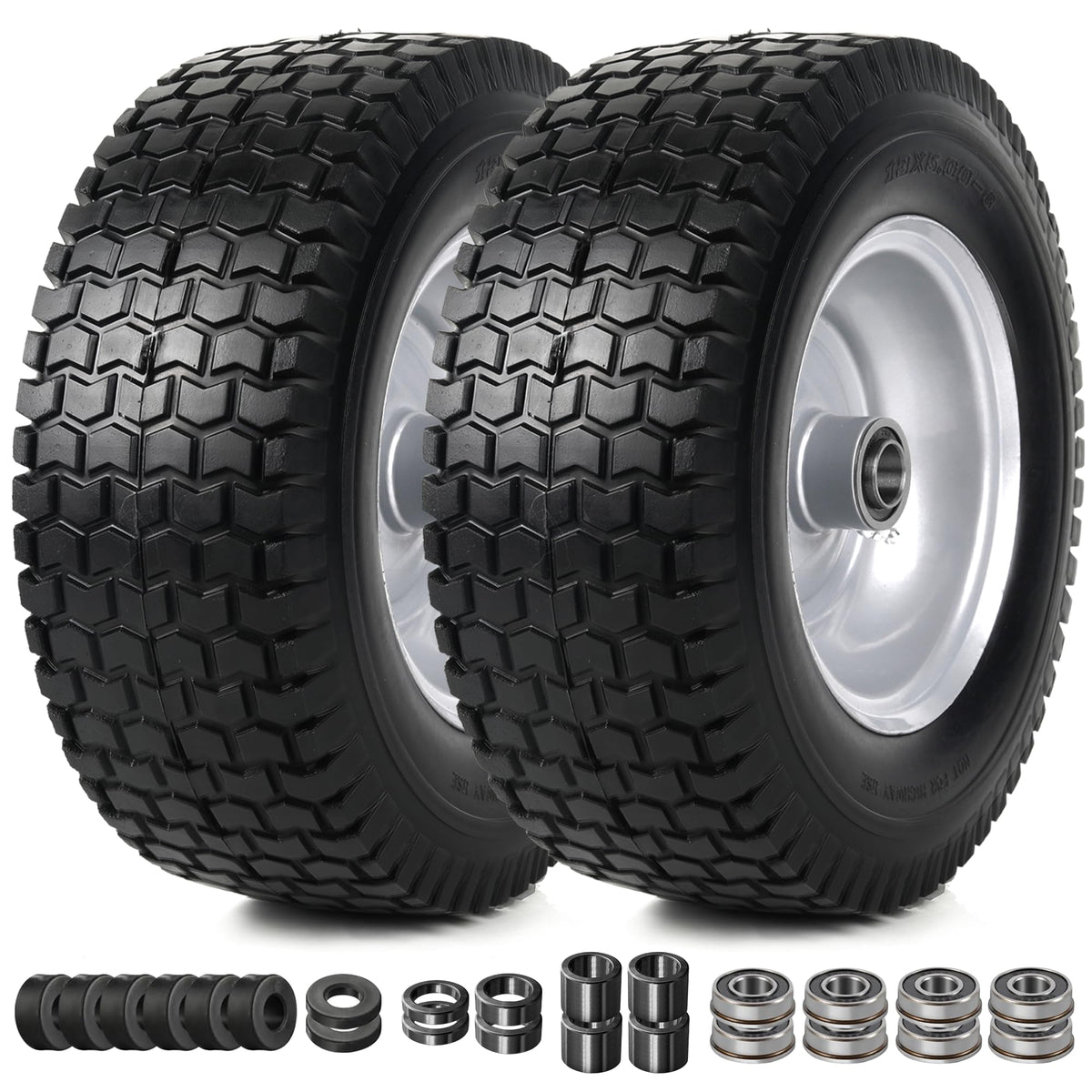 AR-PRO rueda frontal pack mostrando montaje completo y durabilidad