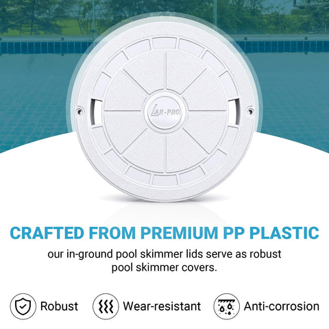 AR-PRO primer plano del borde y textura de plástico resistente a UV