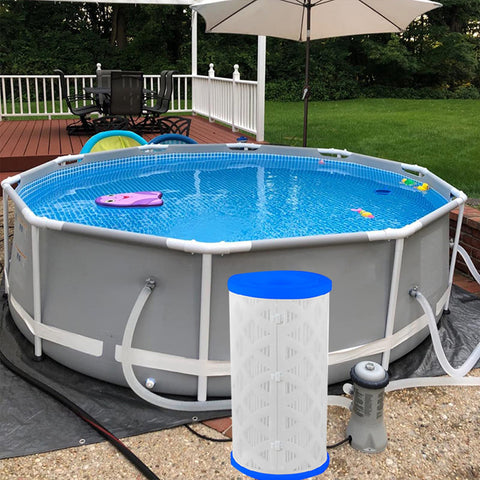 ARAGIT uso en piscina lifestyle agua más clara y tiempo relajante