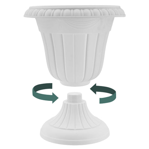 Arcadia Garden Products detalle del borde ornamental que aporta elegancia