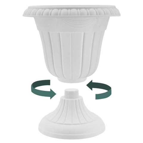 Arcadia base y pedestal dos piezas para montaje estable y estilizado