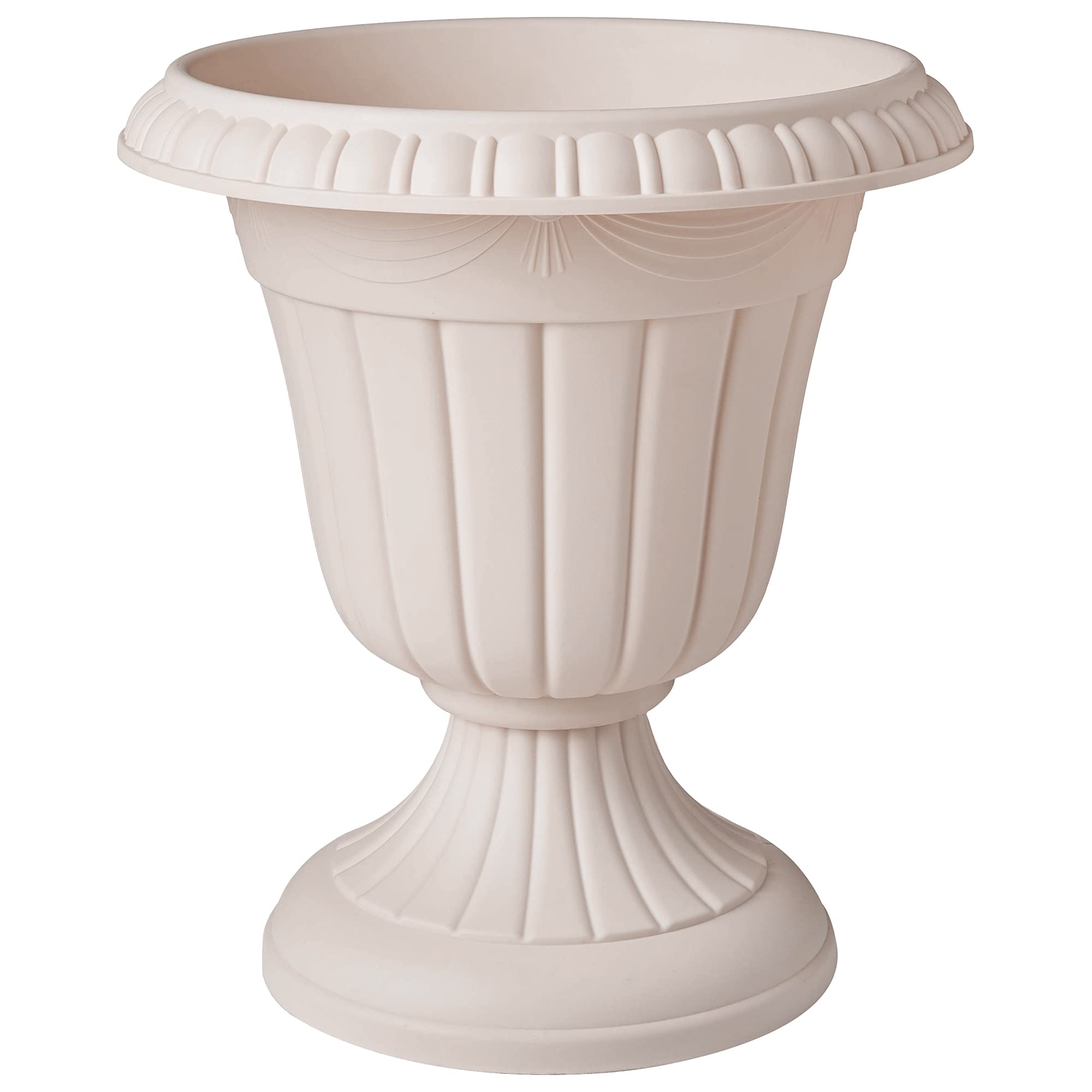 Arcadia Garden Products primer plano de las acanaladuras que realzan el aspecto ornamental