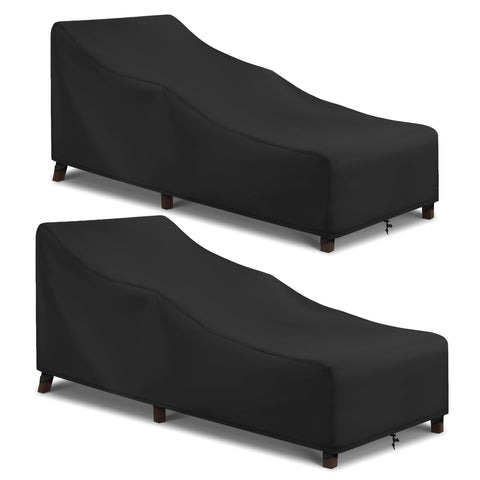 Arcedo funda frontal protegiendo tumbona, aspecto elegante y resistente