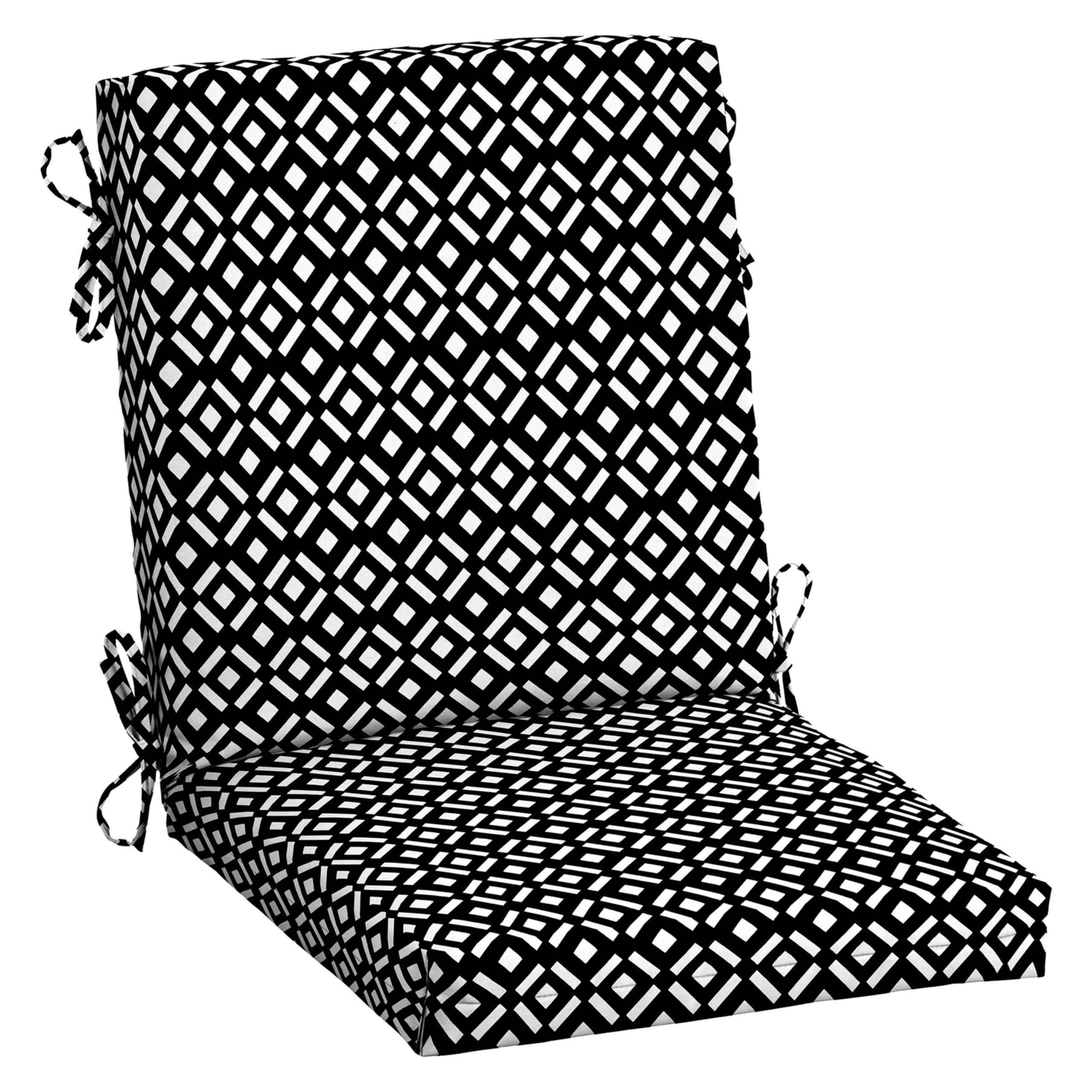 Arden cojin frontal Black Demi Tile mostrando diseño y cobertura