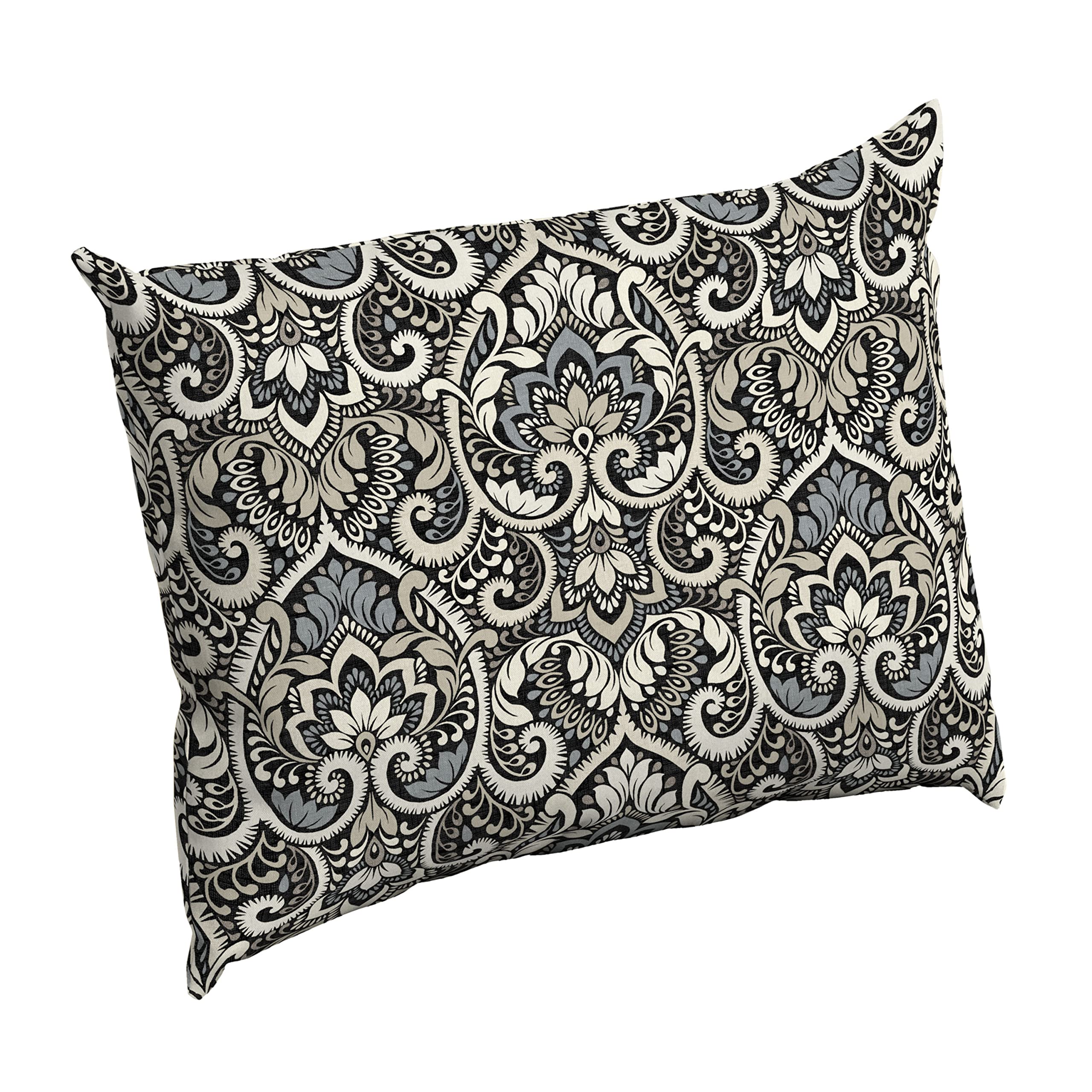 Arden Selections cojín frontal en negro damask, aporta estilo y confort