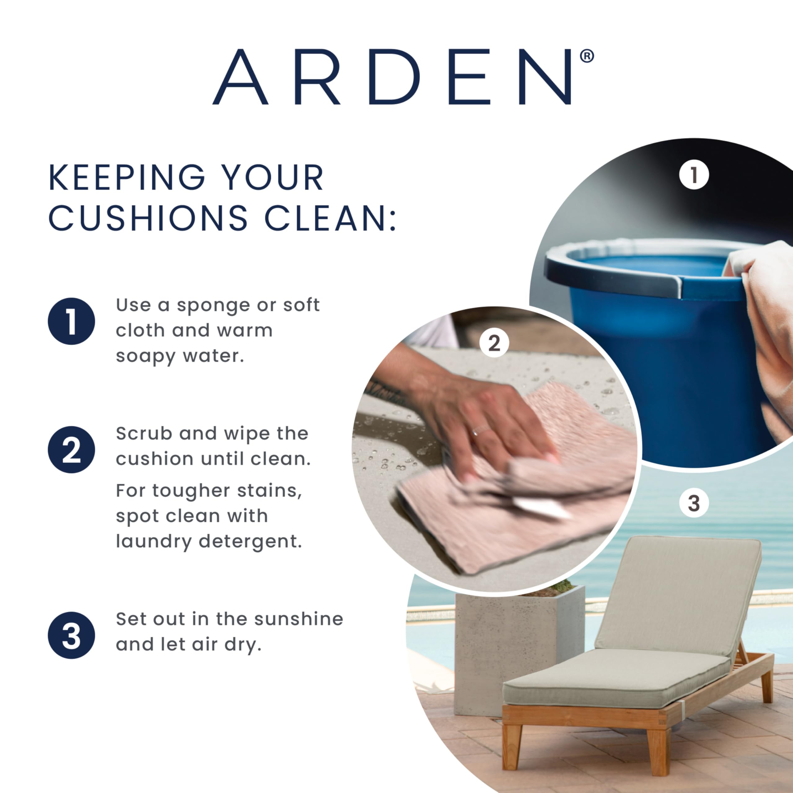 Arden conjunto en patio decorado, mejora estética del espacio exterior