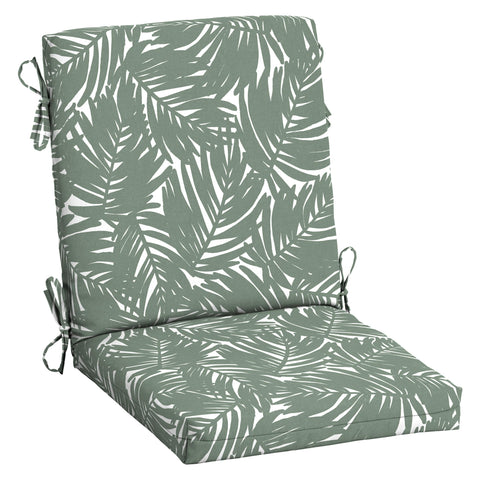 Arden Selections cojín frontal Sage King Palm mostrando color y forma