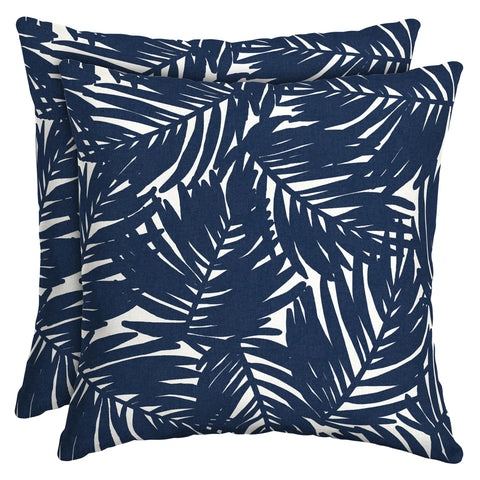 Arden Selections cojín frontal Blue Palm mejora estética exterior