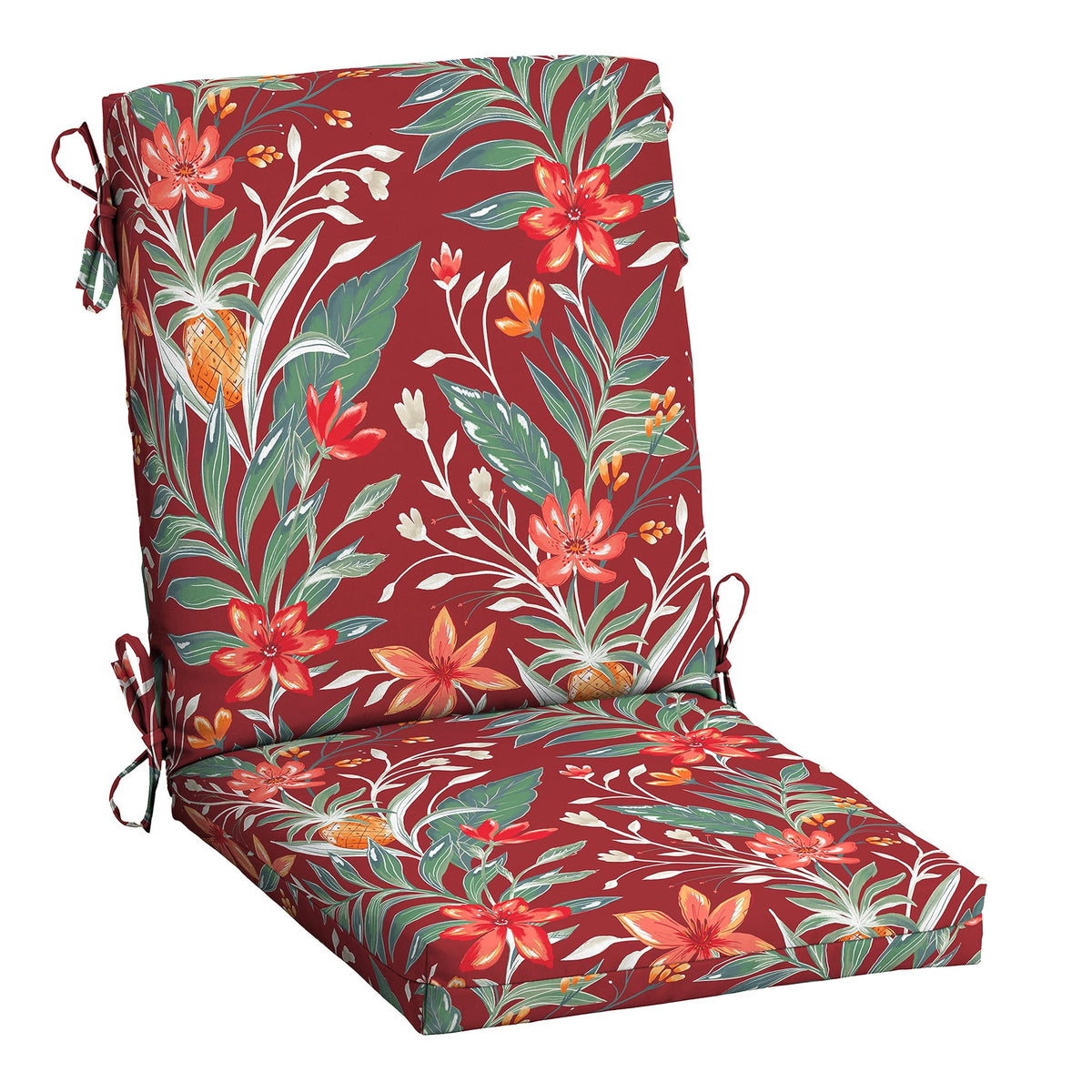 Arden Selections cojín frontal Luau Red muestra color y confort