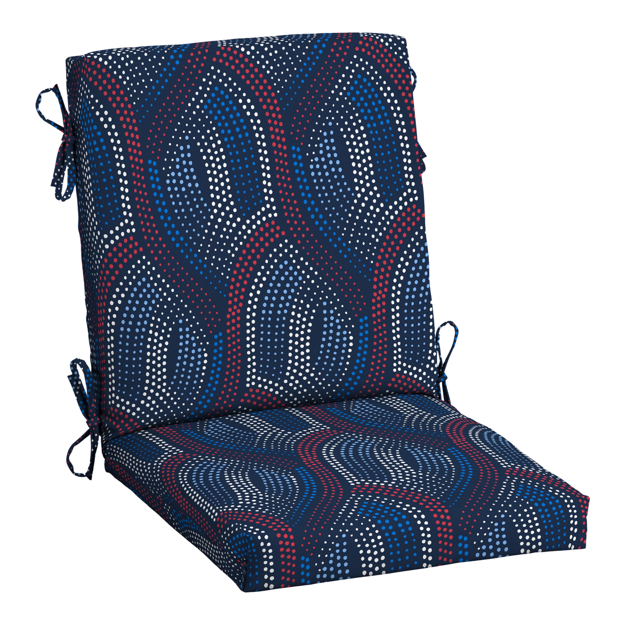 Arden Selections cojín frontal Sapphire Liberty Mosaic mostrando diseño y color vibrante