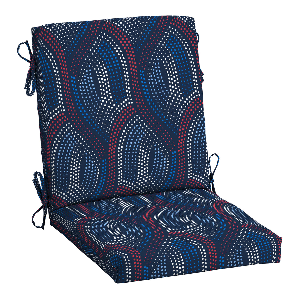 Arden Selections cojín frontal Sapphire Liberty Mosaic mostrando diseño y color vibrante