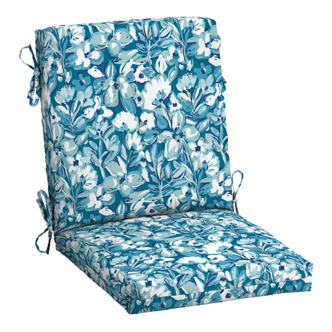 Arden Selections cojín frontal con estampado aqua, color vibrante y protección UV