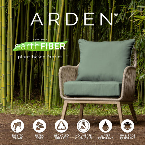 Arden Selections vista lateral muestra grosor cómodo de 3.5 pulgadas