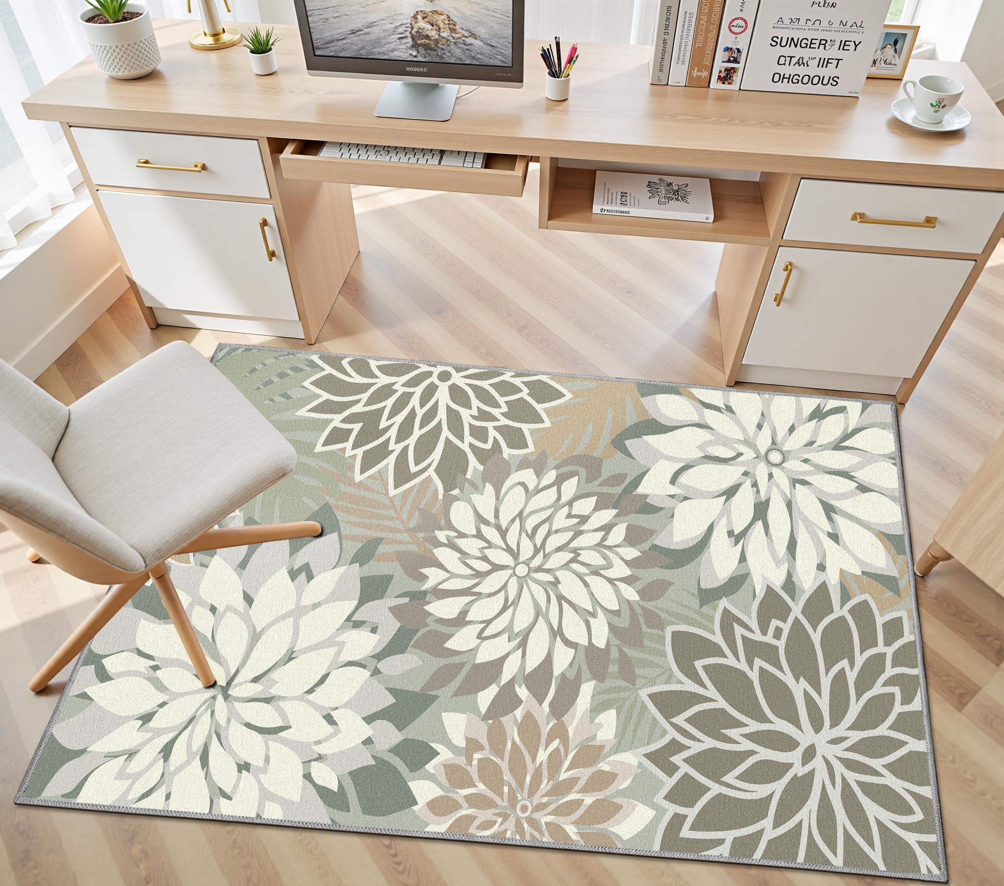 Arenarug ambiente exterior con muebles añade calidez y estilo