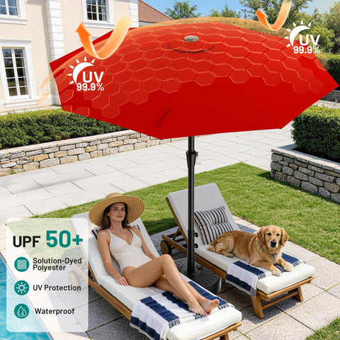 AreShark botón de inclinación ajusta la sombra según el sol