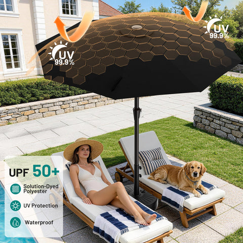 AreShark sombreando mesa en inclinación para bloquear el sol