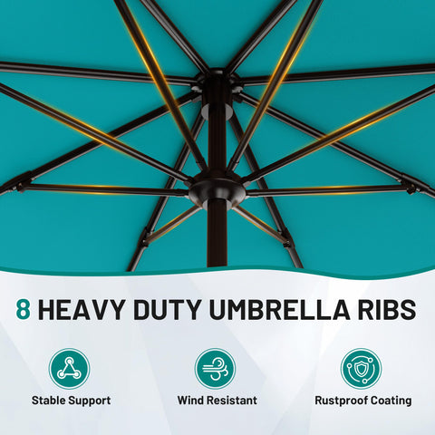 AreShark textura del dosel de poliéster resistente al agua y rayos UV