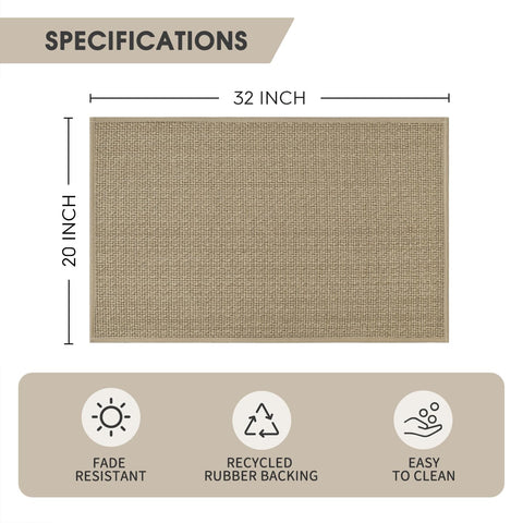 Artoid Mode tapete en uso delante del fregadero absorbiendo salpicaduras