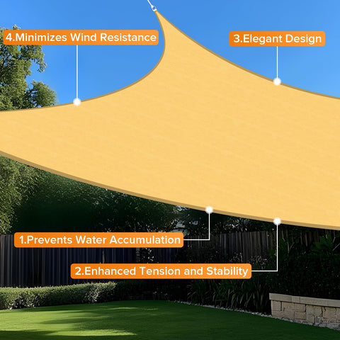 Artpuch toldo instalado en patio con muebles, creando zona de confort