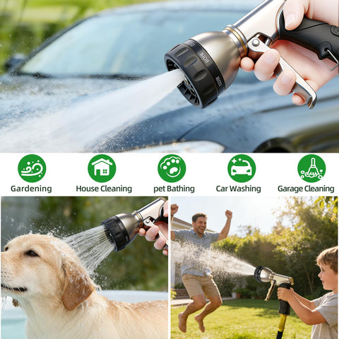 Arxive boquilla lavando auto mostrando potente chorro para limpieza