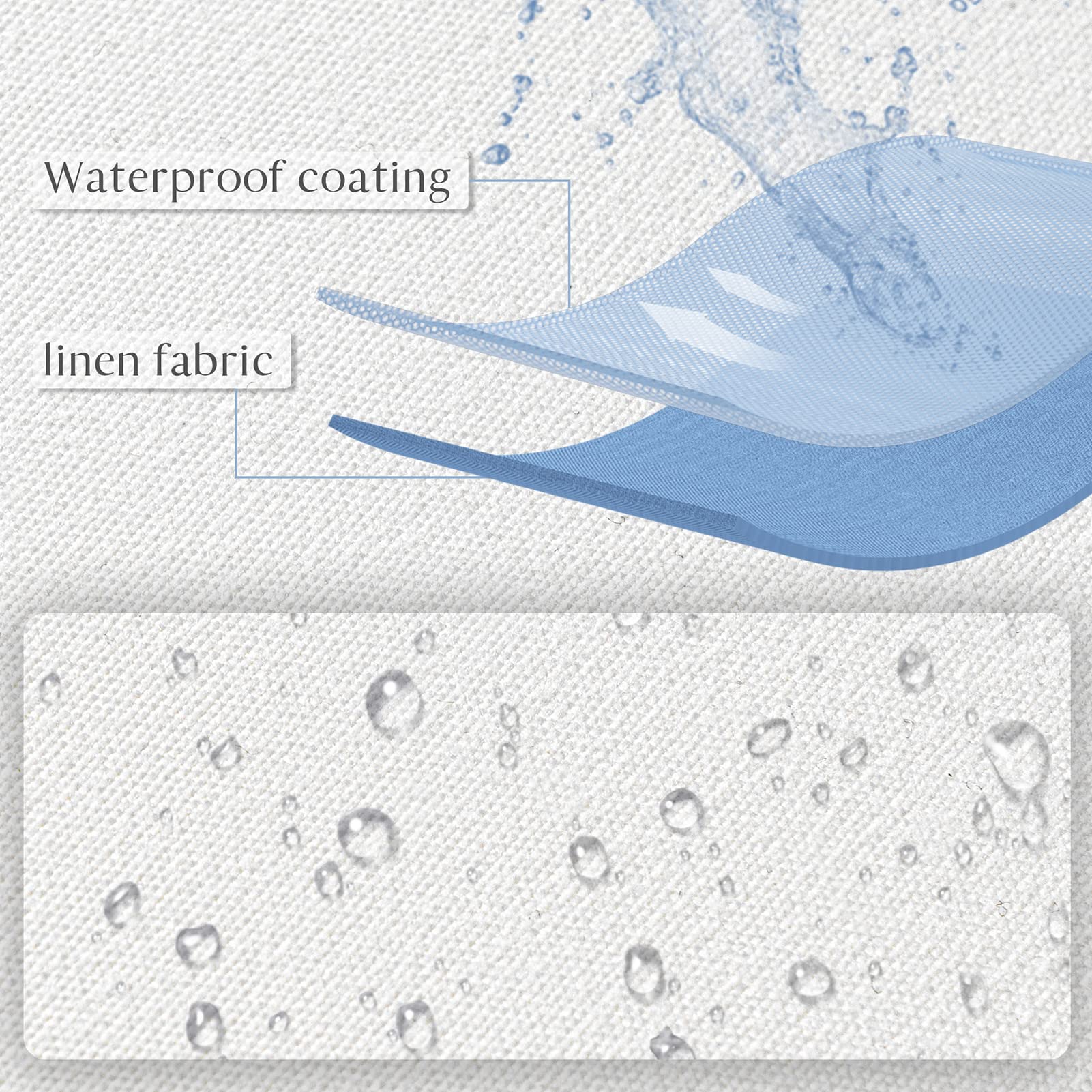 Ashler Home Deco primer plano de costura y relleno 7D, soporte y durabilidad
