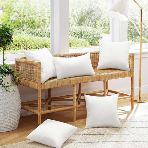 Ashler ambiente decorativo con cojines que revitalizan patio y salón