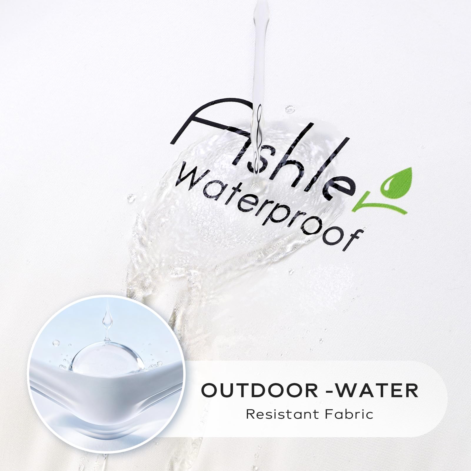 Ashler detalle de tejido impermeable 230gsm, protección contra humedad