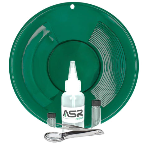 ASR Outdoor batea 12" vista frontal mostrando rifles y forma, fácil manejo