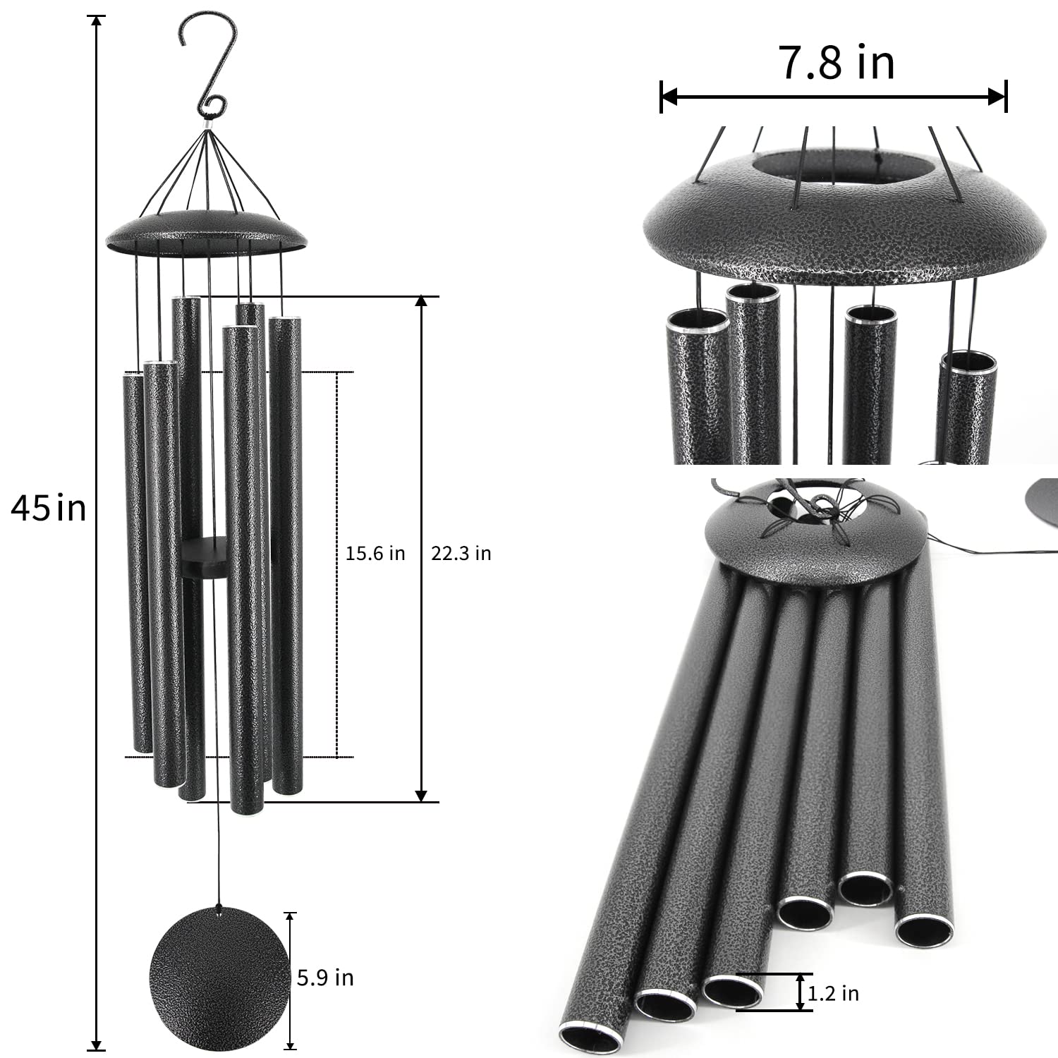 ASTARIN detalle de tubos de aluminio que garantiza tono profundo