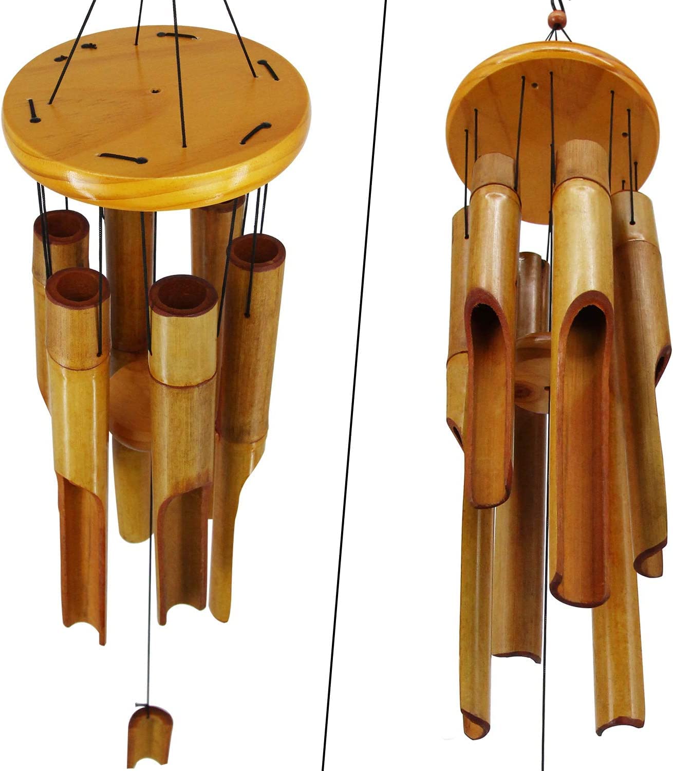 ASTARIN campana colgada en porche creando ambiente relajante