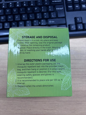AsteriaFlora bolas en picnic familiar para ambiente sin molestia de mosquitos