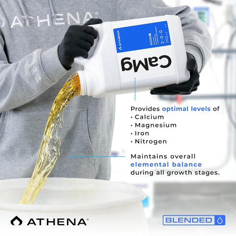 Athena etiqueta con información nutritiva y compatibilidad profesional