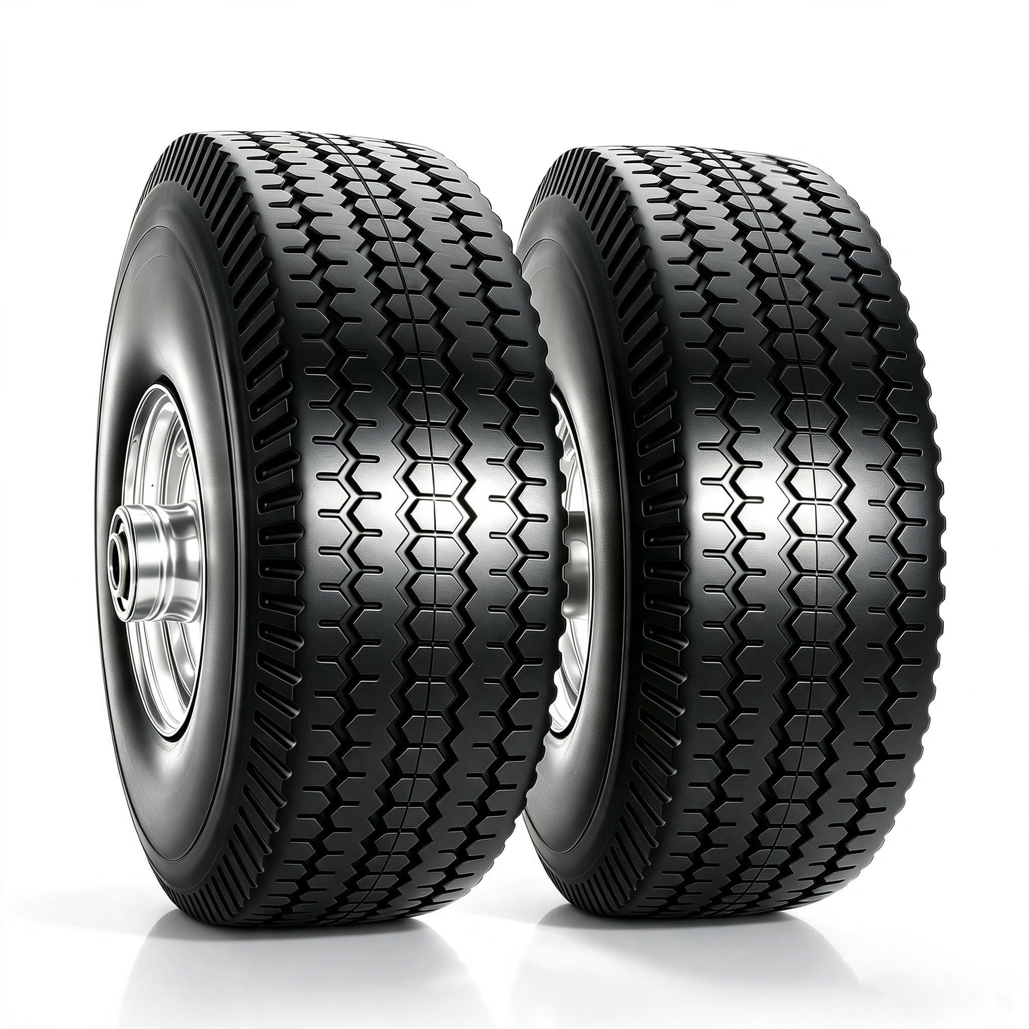 Atlantic rueda frontal pack de 2 mostrando perfil y beneficio resistencia
