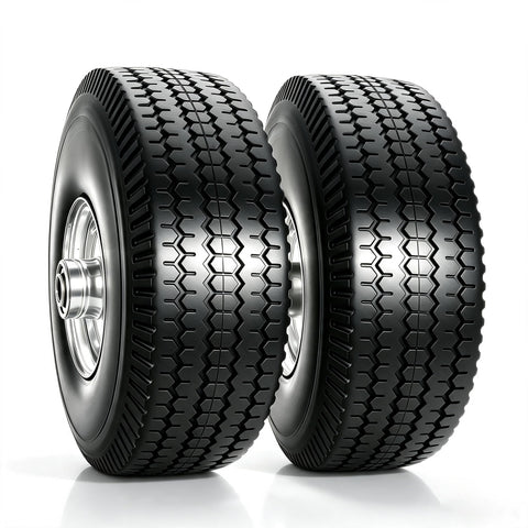 Atlantic rueda frontal pack de 2 mostrando perfil y beneficio resistencia