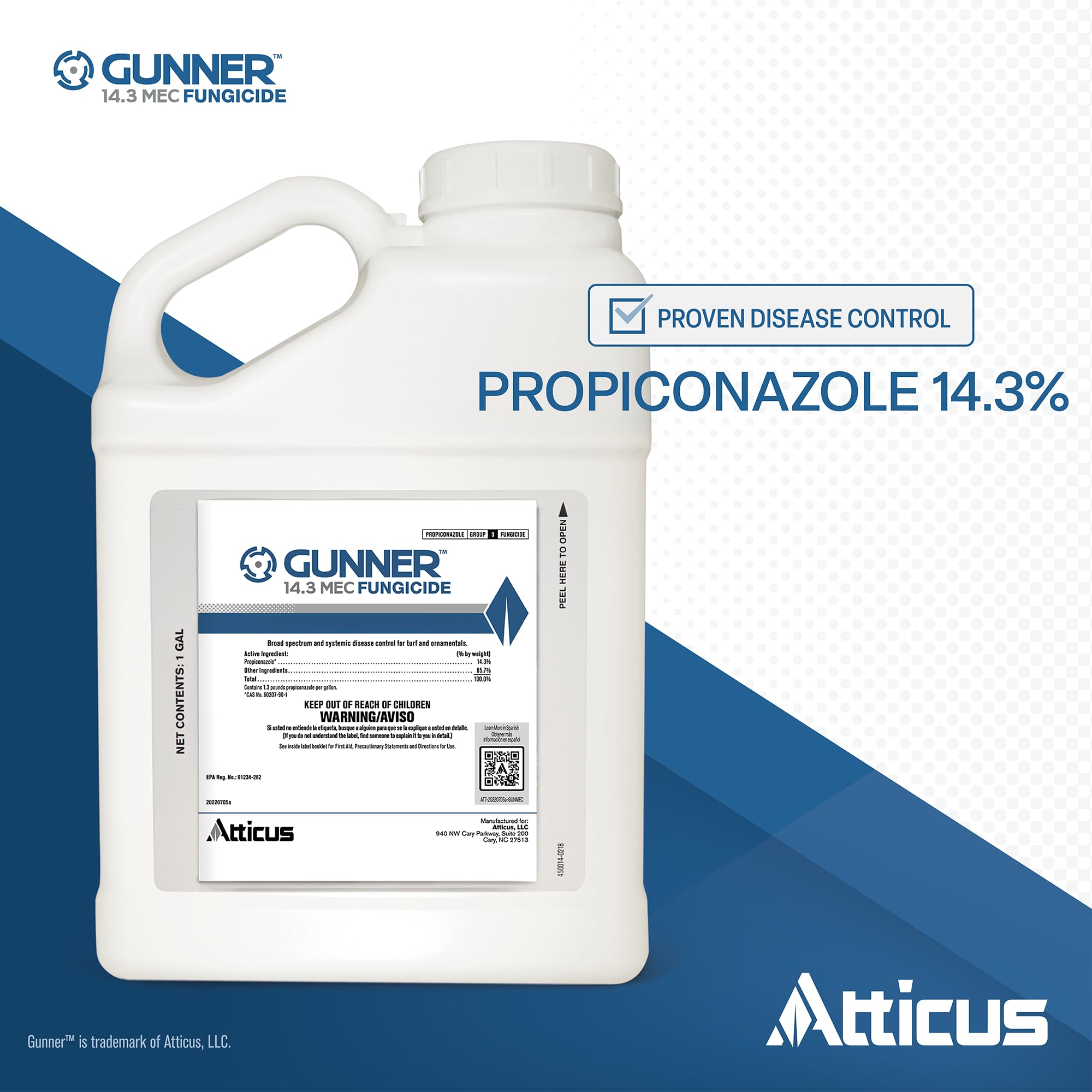 Atticus Gunner detalle del líquido que indica mezcla estable y fácil disolución